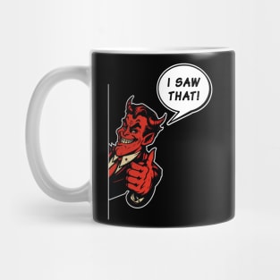 Satan saw that Mug